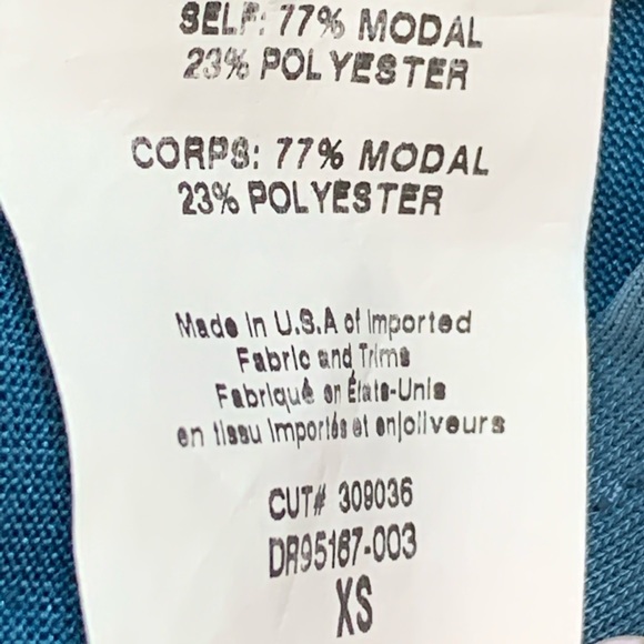 Lush T-Shirt Dress Keyhole Back - Picture 6 of 6